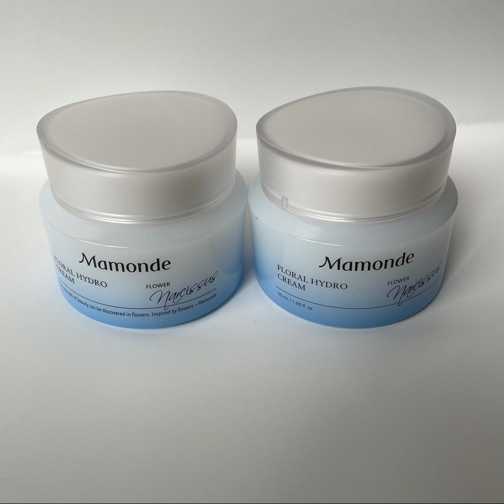 Bundle of 2 MAMONDE floral hydro creams